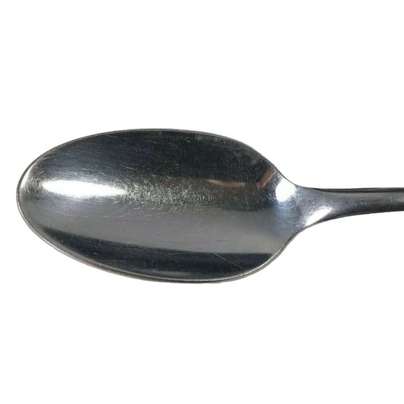 Americana Star Starburst Tea Spoon Atomic MCM Modern Stainless Flatware USA - Picture 3 of 6